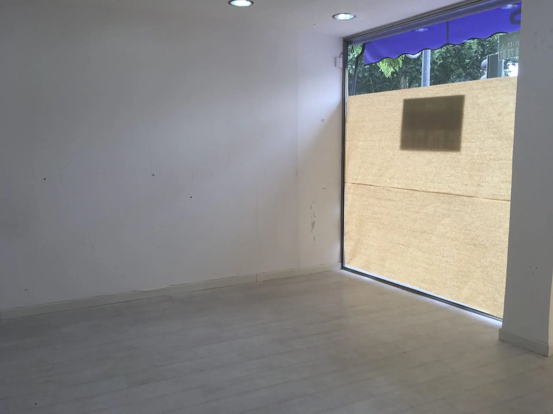 Diseño de interiores para peluquerías, antes