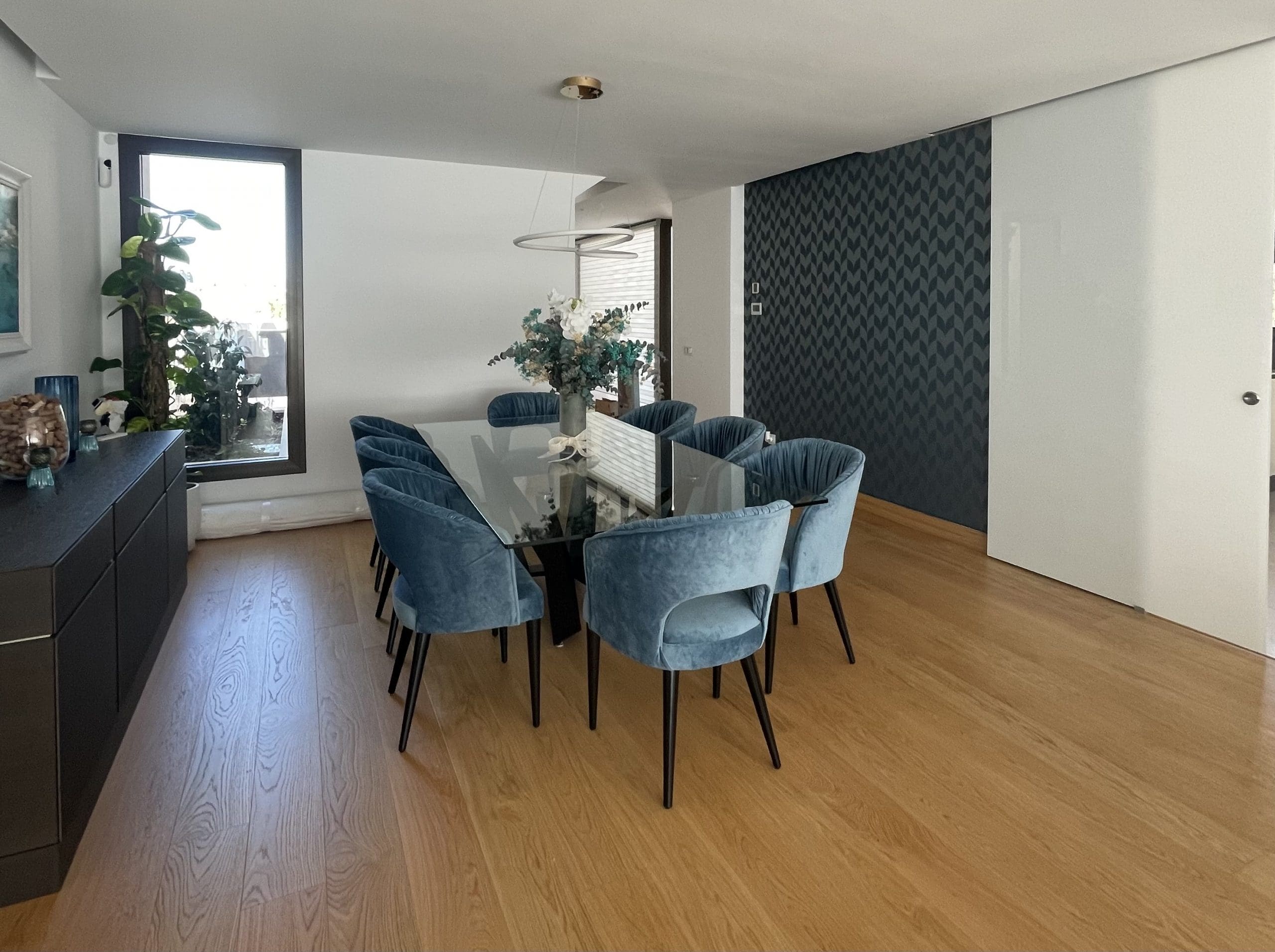 reformas madrid, comedor chalet